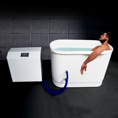 良い価格 鉱泉のたらいのプールの冷水装置のスリラーの氷浴のための紫外線消毒の冷水装置 オンライン