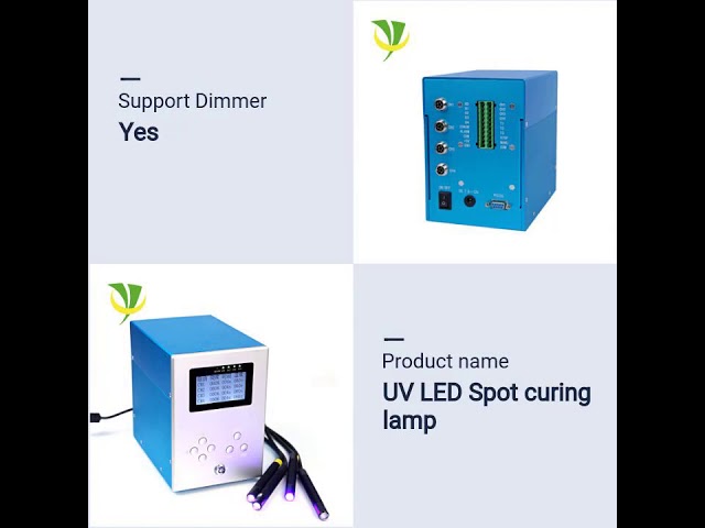 会社のビデオ について UV spot light to dry UV adhesive