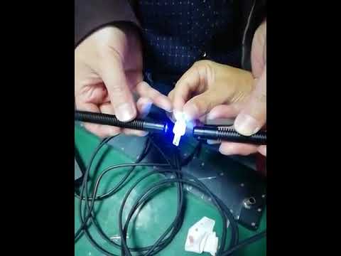 会社のビデオ について UV glue curing