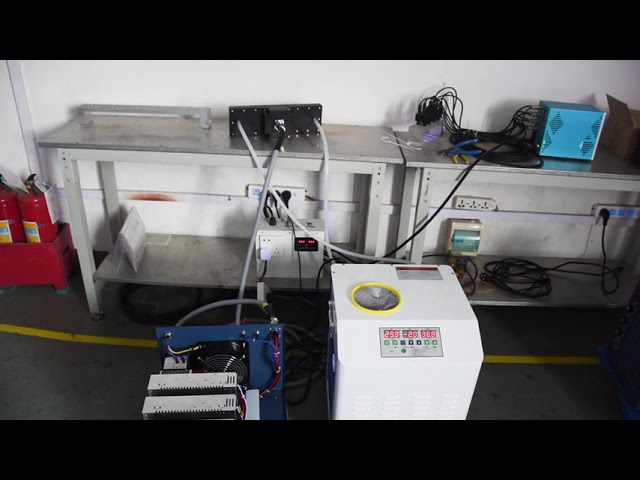 会社のビデオ について Air Cooled Industrial Water Chiller Recirculating Water Cooling Machine CE